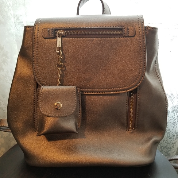 Bp. By Nordstroms Rose Pewter Mini Backpack - Picture 2 of 7